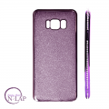 Futrola Samsung G950 / S8 / 2u1 stras i cirkoni ljubicasta