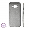 Futrola Samsung G950 / S8 / 2u1 stras i cirkoni srebrna