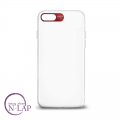 Futrola Iphone 6 / 6S / Silikon Kamera metal crvena