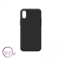 Futrola Silikon Color Iphone XS Max crna
