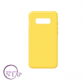 Futrola Silikon Color Samsung G970 / S10E zuta