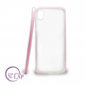 Futrola silikon rebraste ivice Huawei Honor 8S / Y5 2019 roze