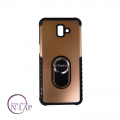 Futrola Samsung J610F / J6 Plus / Silikon Hard + Ring zlatna