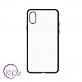 Futrola plastika Back Clear Iphone XS Max crna