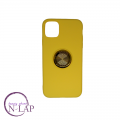Akcija - Futrola silikon auto focus sa prstenom Iphone 11 Pro Max zuta