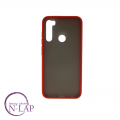 Futrola mat ivice Xiaomi Redmi Note 8 crvena