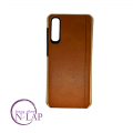 Akcija - Futrola kozna ojacana Samsung A750F / A70 svetlo braon