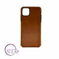 Akcija - Futrola kozna ojacana Iphone 11 Pro Max svetlo braon