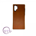 Akcija - Futrola kozna ojacana Samsung N975F / Note 10 Plus svetlo braon