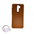 Akcija - Futrola kozna ojacana Xiaomi Redmi Note 8 Pro svetlo braon