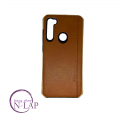 Akcija - Futrola kozna ojacana Xiaomi Redmi Note 8 svetlo braon