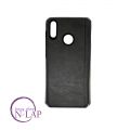 Akcija - Futrola kozna ojacana Huawei Y6 2019 /  Honor 8A  siva