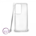 Futrola silikon rebraste ivice Huawei P40 Pro bela