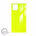 Futrola Silikon Kockice Iphone 12 Mini (5.4") / neon zuta