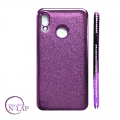Futrola Huawei P20 Lite / 2u1 stras i cirkoni ljubicasta