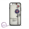 Futrola Iphone 6 / 6S / cirkon cvet ljubicasti