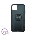 Akcija - Futrola Silikon Hard + Ring Iphone 11 Pro Max crna