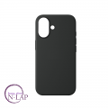 Futrola Silikon Color Iphone 16 crna