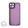 Futrola Silikon color providna / Iphone 13 / ljubicasta