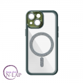 Futrola Magnetic Glitter / Iphone 15 / zelena