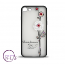 Futrola Iphone 6 / 6S / cirkon cvet beli