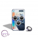 Zastita za kameru sa sljokicama Iphone 13 Pro / 13 Pro Max / deep purple