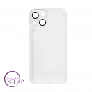 Futrola Silikon color providna / Iphone 13 / bela