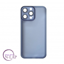 Futrola Silikon color providna / Iphone 13 Pro Max / plava
