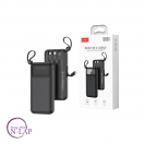 Power Bank 10000mAh 4 CABLE (Type C+Lightning+Micro+USB-A) / crna  / PR 278