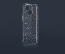 Futrola clear glitter 